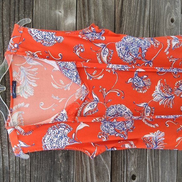 Tommy Hilfiger Floral Sleeveless Top Size XL - Picture 5 of 6